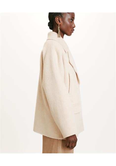 Ichika Bis Coat in Double Wool Alpaca Cloth MOMONI |  | MOCO011 46MO0050